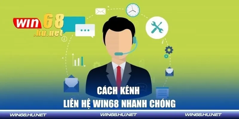 Cách kênh liên hệ Win68 nhanh chóng