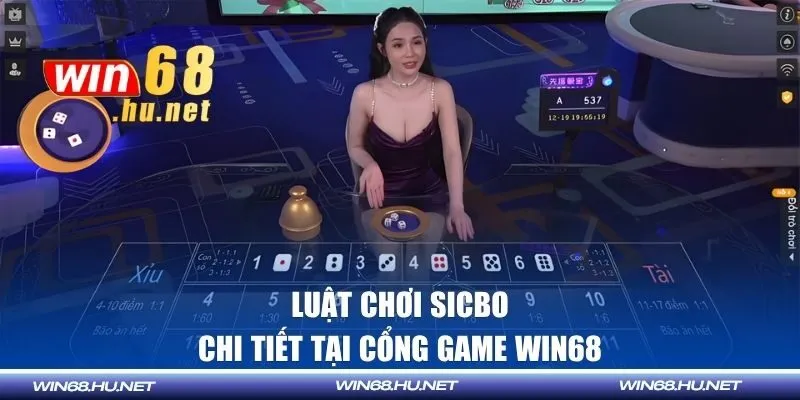 Luật chơi tài xỉu online tại cổng game WIN68