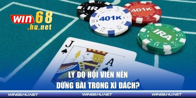 Lý do hội viên nên dừng bài trong xì dách?