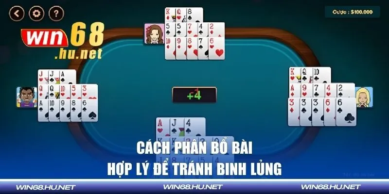 Phân bổ bài hợp lý để tránh binh lủng