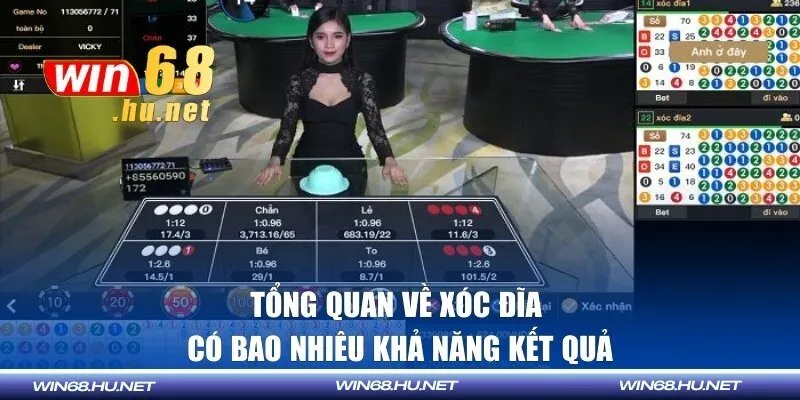 Tổng quan về xóc đĩa có bao nhiêu khả năng kết quả